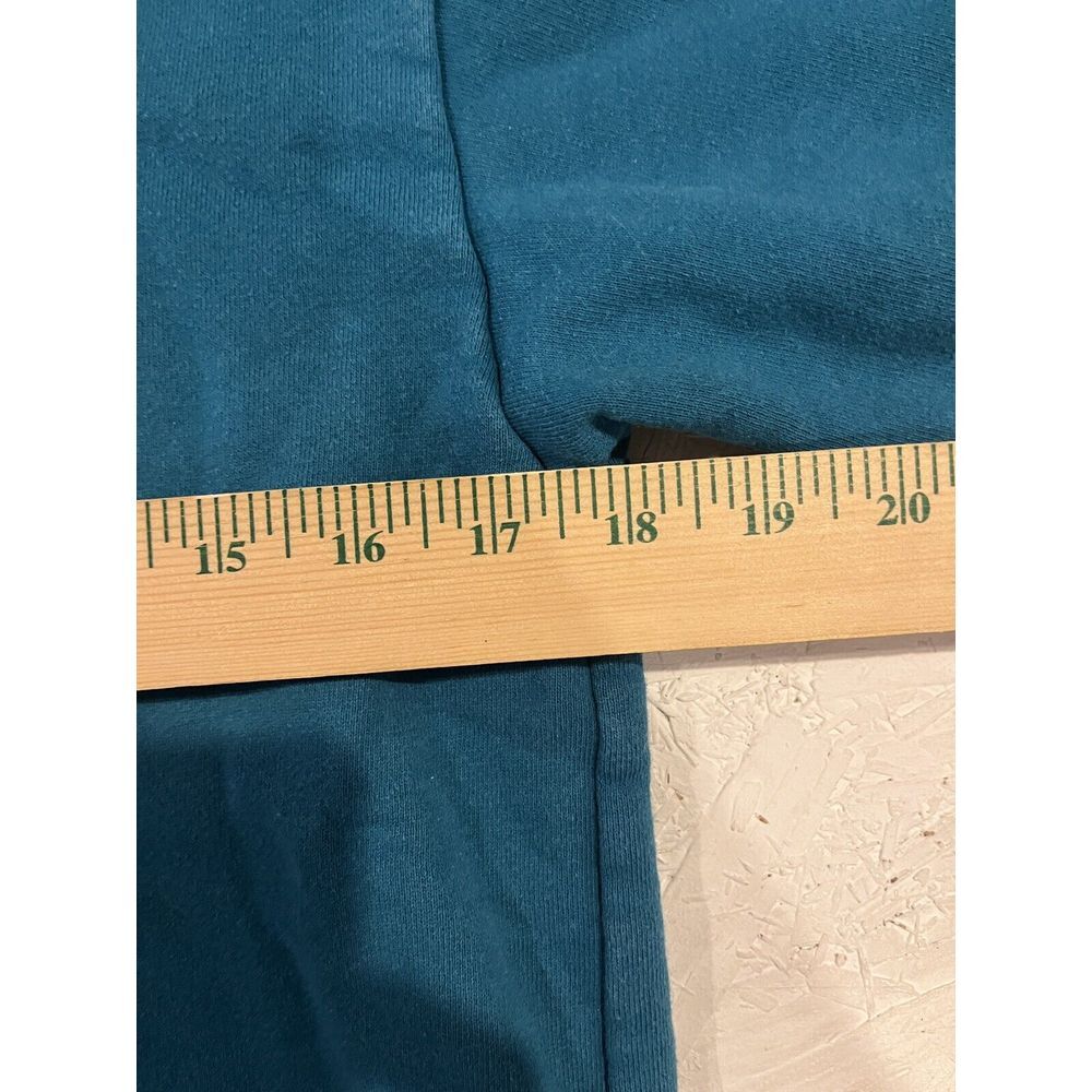 Vintage Y2K NFL Jacksonville Jaguars Teal Blue Hoodie Sweatshirt Youth L - Picture 7 of 9